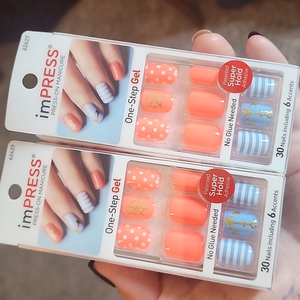 New Impress press on manicure.